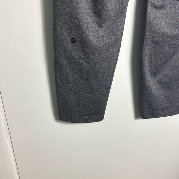 Lululemon On The Fly Pant 27” Heathered Black Size 6 - Picture 6 of 11